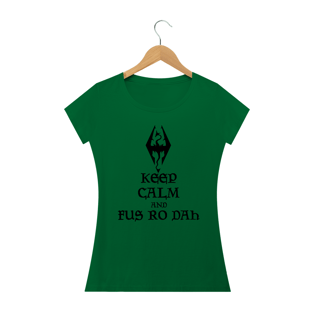Nome do produtoCamiseta Feminina Skyrim
