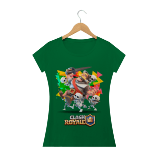 Nome do produtoCamiseta Feminina Clash Royale 1