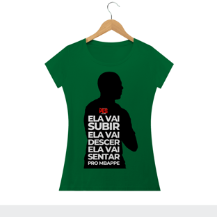 Nome do produtoBeat do Mbappe Feminina - Tecido Clássico