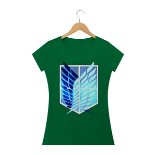 Nome do produto Camisa feminina Attack on Titan - PROMOÇÃO DE INAUGURAÇÃO DE 59,90 POR APENAS 45,69