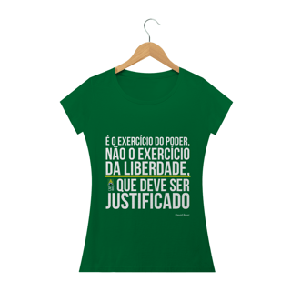 Nome do produto Camiseta Frase David Boaz Feminina