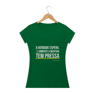 Nome do produto Camiseta Frase Alexandru Vlahuta Feminina