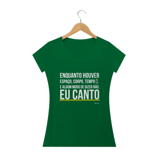 Nome do produto Camiseta Frase Belchior Feminina