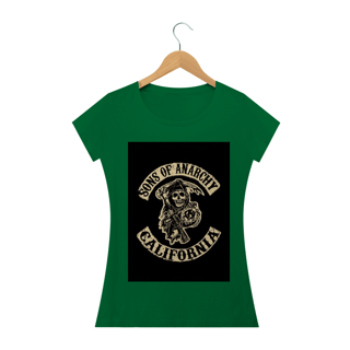 Nome do produto Camisa Baby Long Feminina - SONS OF ANARCHY - PROMOÇÃO DE INAUGURAÇÃO DE 59,90 POR APENAS 45,69