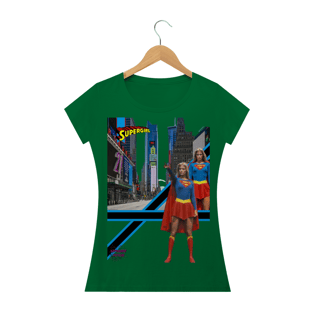 Nome do produtoSupergirl!!!!! Camisa Feminina Baby Long Quality