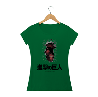 Nome do produtoCamiseta - Shingeki no Kyojin - Feminina 