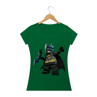 Nome do produtoCamiseta Baby Long Feminina - Lego Batman