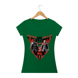 Nome do produtoCamiseta Baby Long Feminina - Batman vs Superman