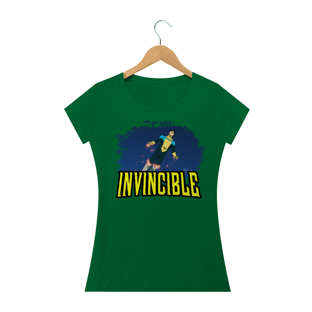 Nome do produtoCamisetas - Invincible - Feminino