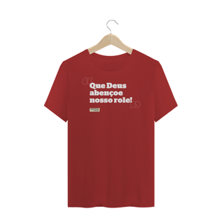Nome do produtoCamiseta Masculina Estonada Que Deus abençoe o nosso Role (Cores)