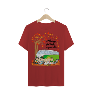 Nome do produtoSnoopy - Amigos são trevos / T-shirt estonada
