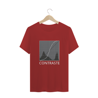 Nome do produto Camiseta estonada CONTRASTE