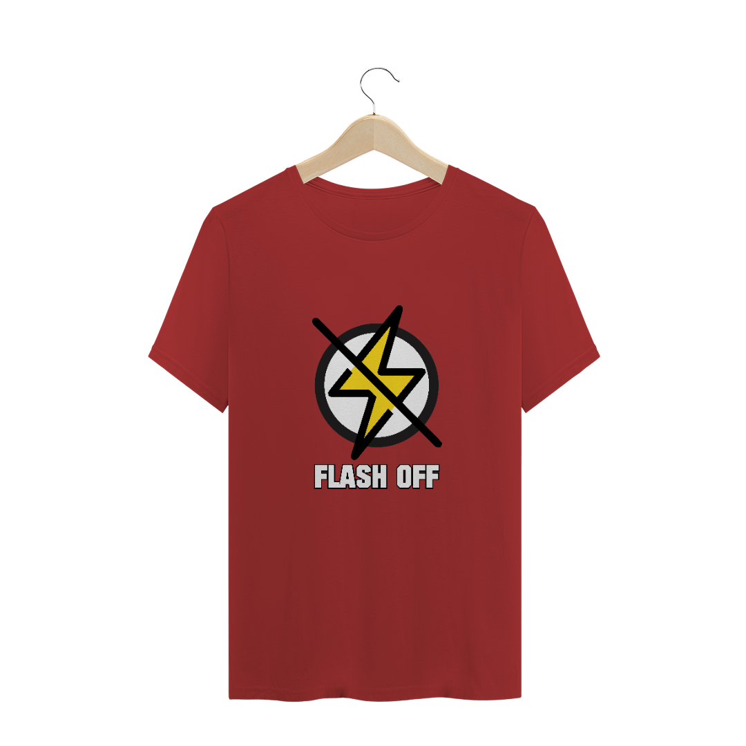 Nome do produto: Camiseta estonada FLASH OFF