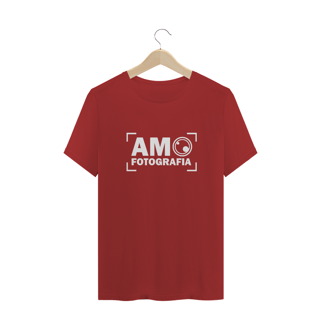 Nome do produto Camiseta estonada AMO FOTOGRAFIA