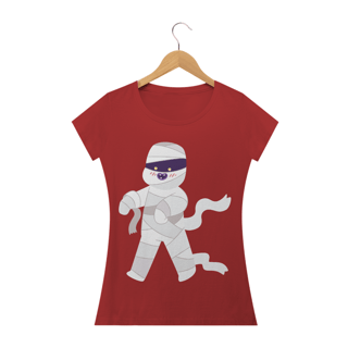 Nome do produto Camiseta Baby Long Estonada Estampa Múmia Amiga Fofa
