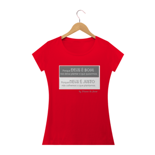 Nome do produtoDeus é Justo - BL