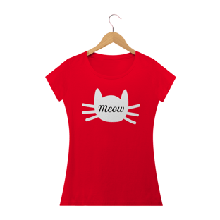Nome do produtoCamisa Feminina Preta Gato +Cores