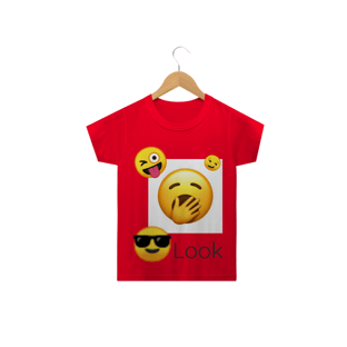 Nome do produtoCamiseta emoji infantil