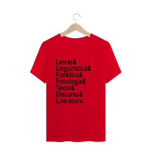 Nome do produtoCamisa Letras & 1