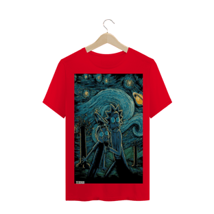 Nome do produtocamiseta Rick and morty noite estrelada 