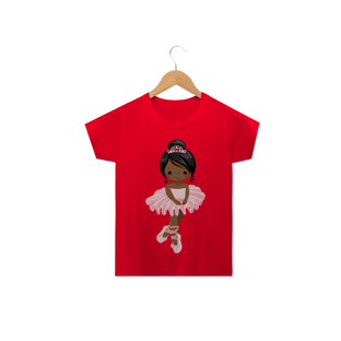 Nome do produtoCamiseta infantil Bailarina Cut 