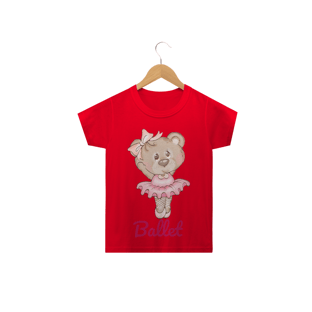 Nome do produtoCamiseta Infantil Ursinha Bailarina