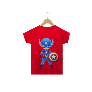 Nome do produtoCamiseta Infantil   Capitão América 