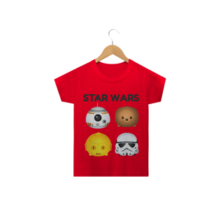 Nome do produtoCamiseta Infantil STAR WARS CUT