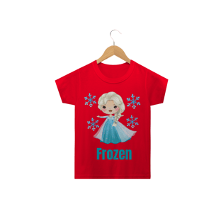 Nome do produtoCamiseta Infantil Menina Elza Frozen