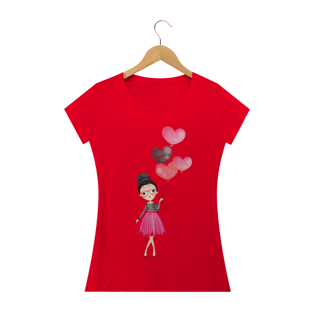 Nome do produtocamiseta menina com balões
