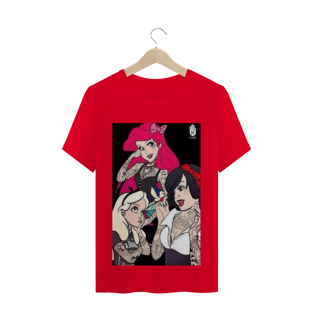 Nome do produtocamisetas as princesas tatuadas