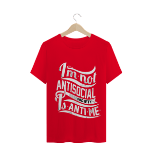 Nome do produtoCamiseta Quality - Is Anti-Me
