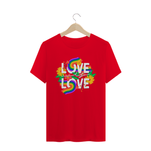 Nome do produtoCamiseta Love is Love Floral