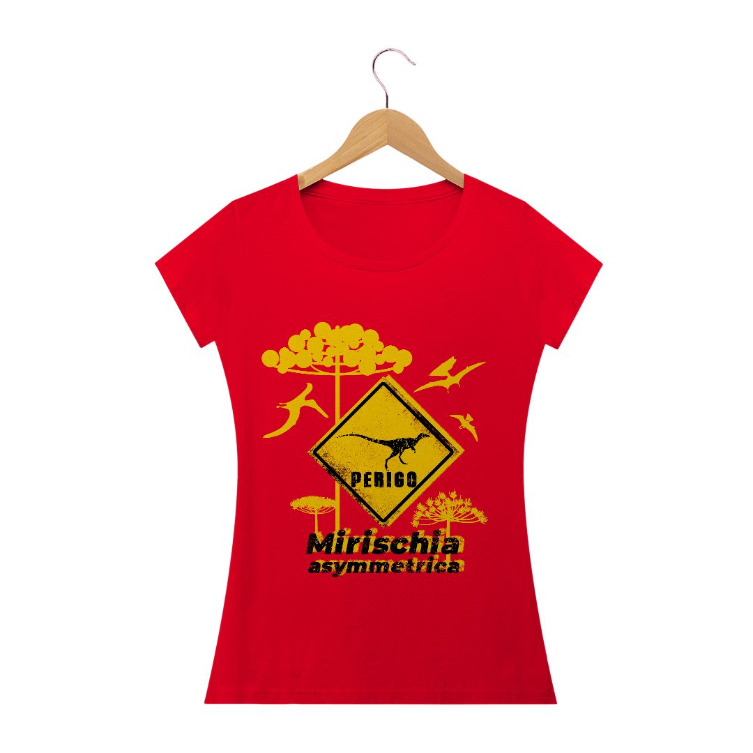 Camiseta Baby Long Perigo Dinossauro