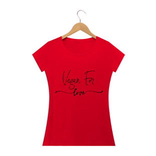 Nome do produtoT-Shirt Baby Long Vegan for love