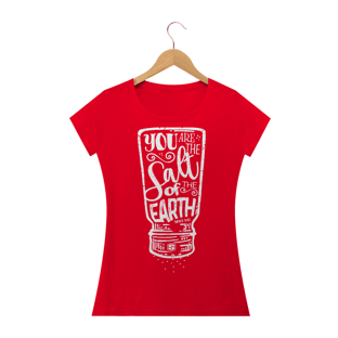 Nome do produtoCamiseta Baby Look Sacrovia Sal da Terra