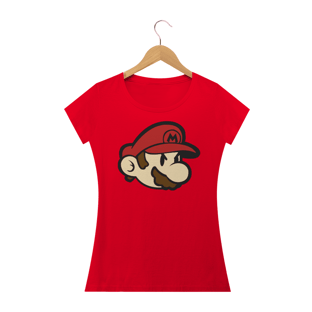 Nome do produtoCamiseta Feminina Face Super Mario