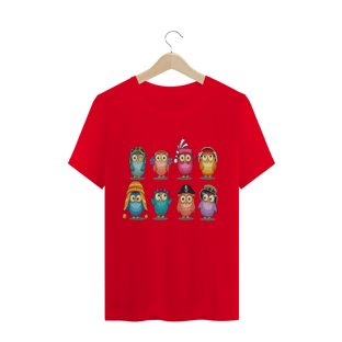 Nome do produtoCamiseta Corujinhas (animais)
