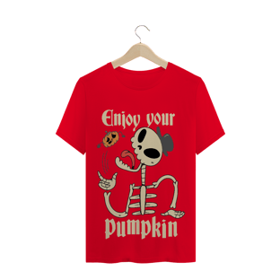 Nome do produtoCamiseta Enjoy you Pumpkin (caveiras)