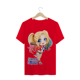 Nome do produtoCamiseta Arlequina Chibi (personagens)