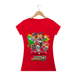 Nome do produtoCamiseta Feminina Clash Royale 1