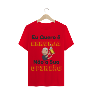 Nome do produtoCamiseta com Frase de Cervaja