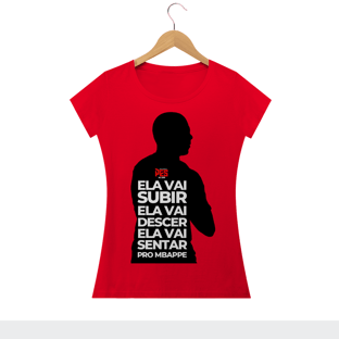 Nome do produtoBeat do Mbappe Feminina - Tecido Clássico