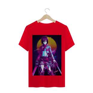 Nome do produtoCamiseta - Mikasa Neon Retrô