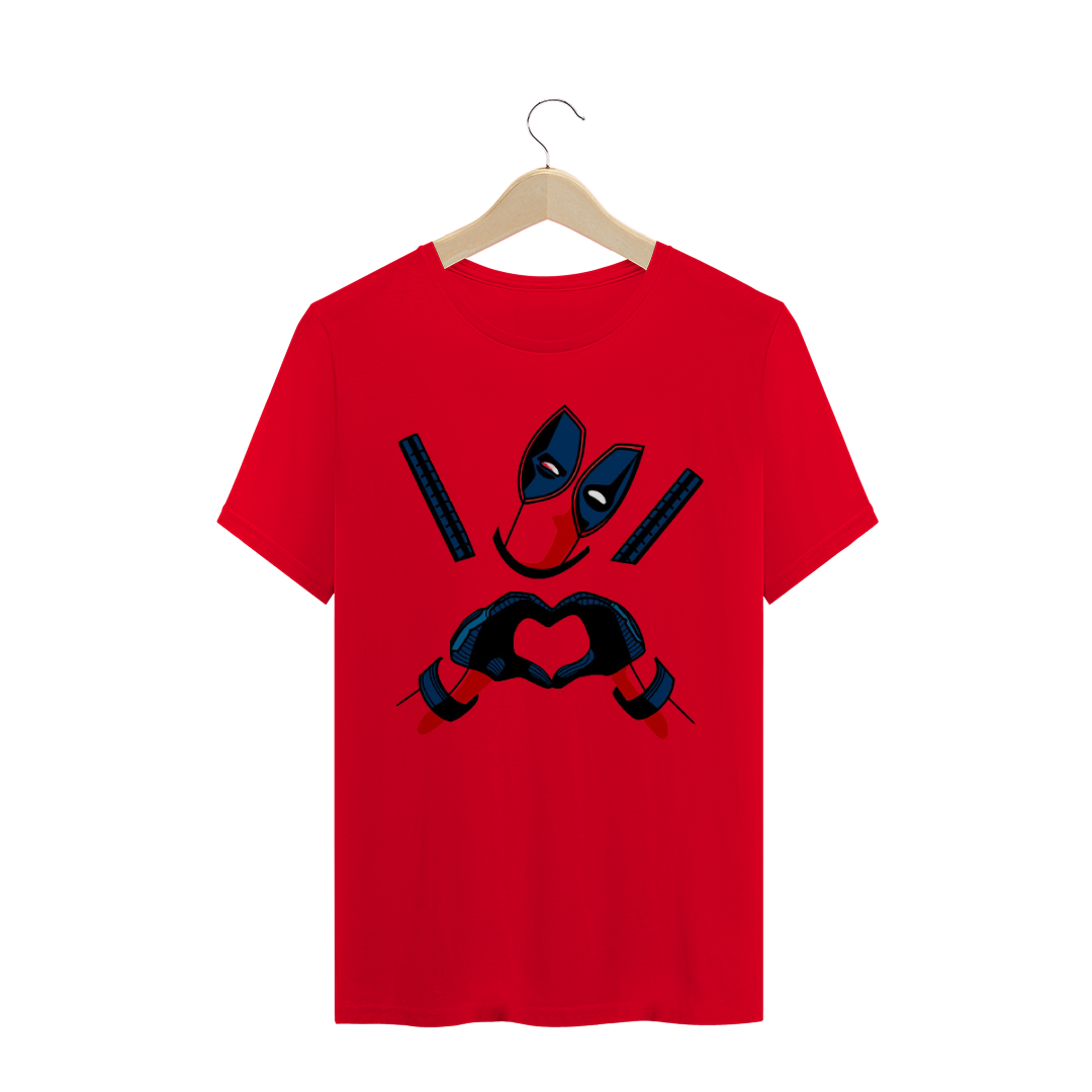 Nome do produto: camiseta deadpool A love