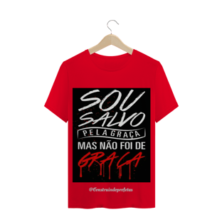 Nome do produtocamisa sou salvo pela graça