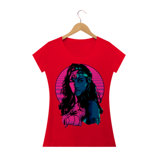 Nome do produtoCamiseta Feminina Wonder Woman - Glamour