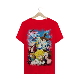 Nome do produto Camisa Nanatsu no Taizai PROMOÇÃO DE INAUGURAÇÃO DE 59,90 POR APENAS 45,69