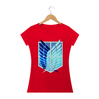 Nome do produto Camisa feminina Attack on Titan - PROMOÇÃO DE INAUGURAÇÃO DE 59,90 POR APENAS 45,69