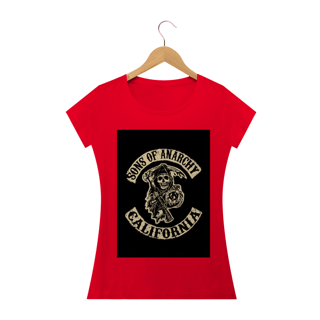 Nome do produto Camisa Baby Long Feminina - SONS OF ANARCHY - PROMOÇÃO DE INAUGURAÇÃO DE 59,90 POR APENAS 45,69